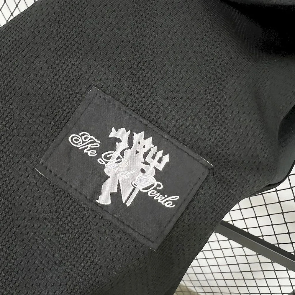 Camisa Manchester United III 2007/2008 Retrô Preta Masculina Nike