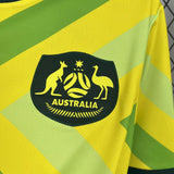 Camisa Seleção Austrália I 25/26 Amarela e Verde Masculina