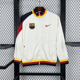 Corta Vento Barcelona 1994-1995 Branco - DS Sports - Artigos Esportivos