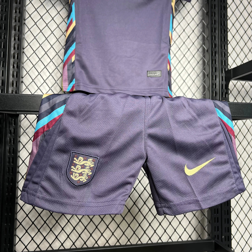 Conjunto Infantil Seleção Inglaterra II 24/25 Roxo Nike