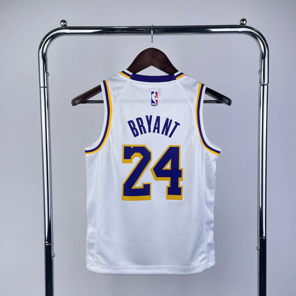 Regata Infantil Los Angeles Lakers Swingman Association Edition Branca Nike