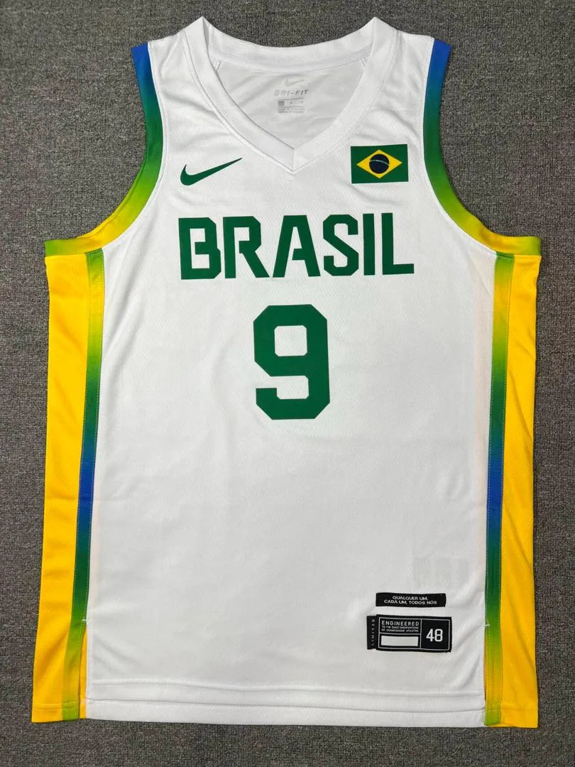 Regata Seleção Brasileira de Basquete 2024 Branca DS Sports – DS