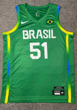 Regata Seleção Brasileira de Basquete Olimpíadas 2024 Verde