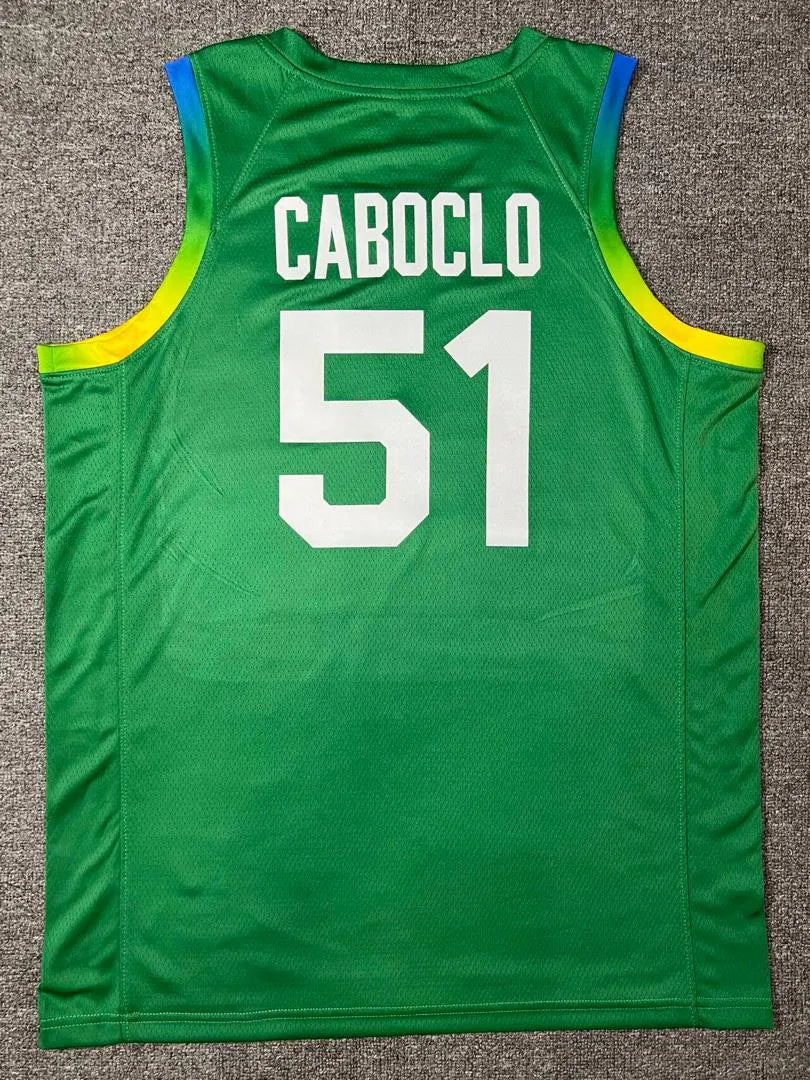Regata Seleção Brasileira de Basquete 2024 Verde Nike