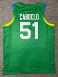 Regata Seleção Brasileira de Basquete Olimpíadas 2024 Verde