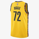 Regata Brooklyn Nets Swingman Notorious BIG Amarela