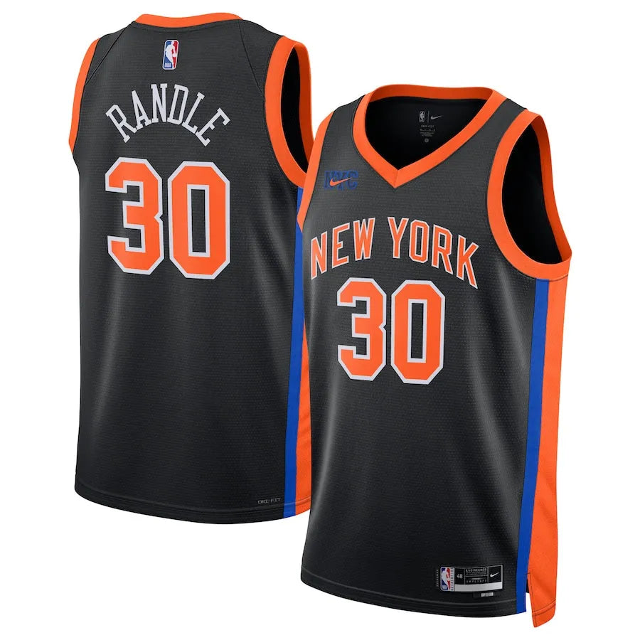 Regata New York Knicks Swingman City Edition 22/23 Preta Masculina Nike