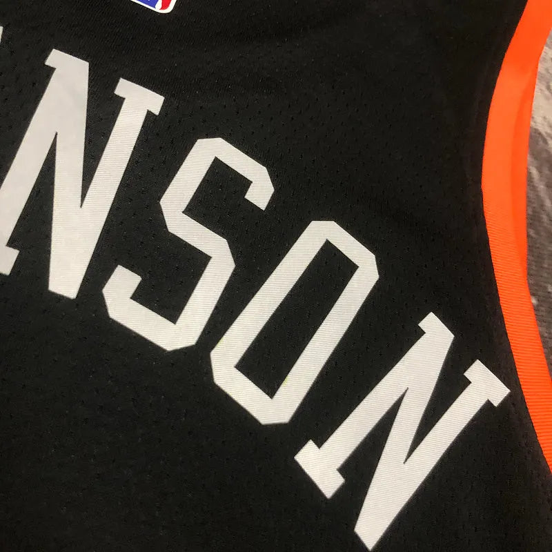 Regata New York Knicks Swingman City Edition 22/23 Preta Masculina Nike