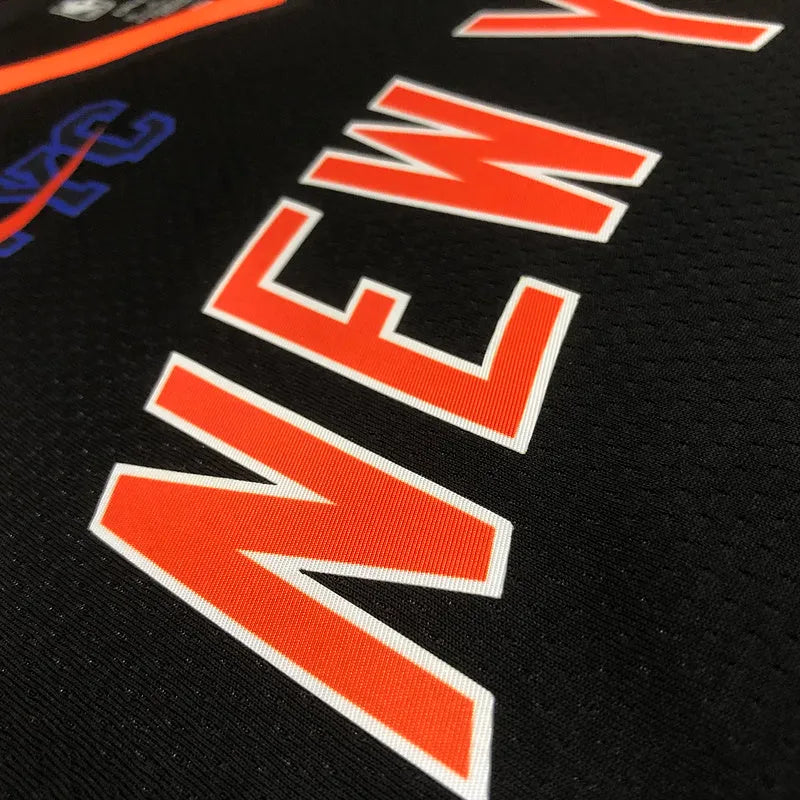 Regata New York Knicks Swingman City Edition 22/23 Preta Masculina Nike