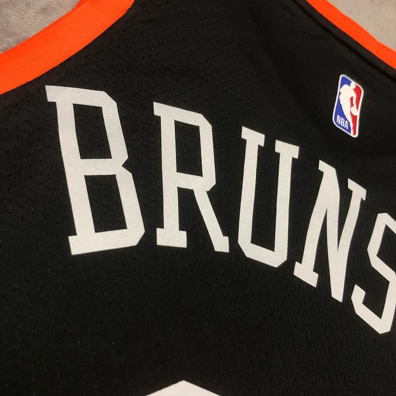 Regata New York Knicks Swingman City Edition 22/23 Preta Masculina Nike