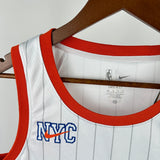 Regata New York Knicks Swingman City Edition 24/25 Branca