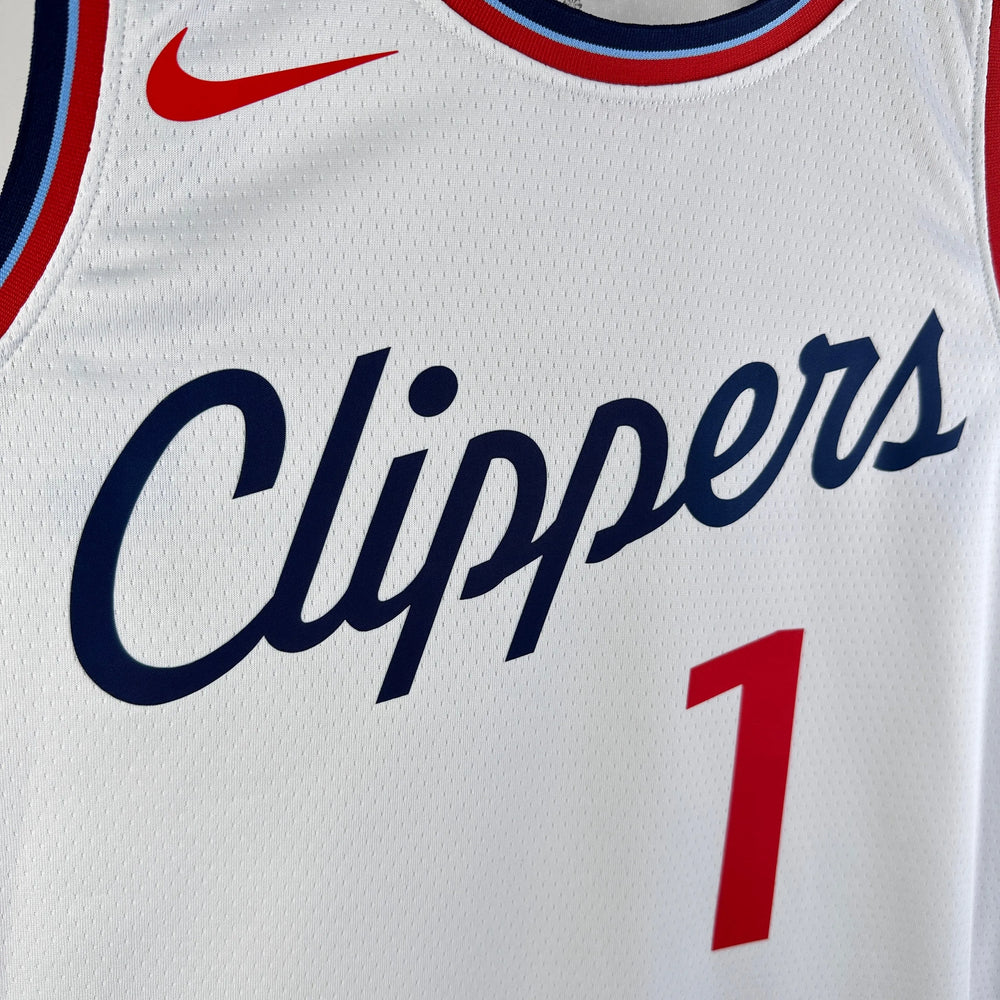 Regata Los Angeles Clippers Swingman Association Edition 24/25 Branca Masculina Nike