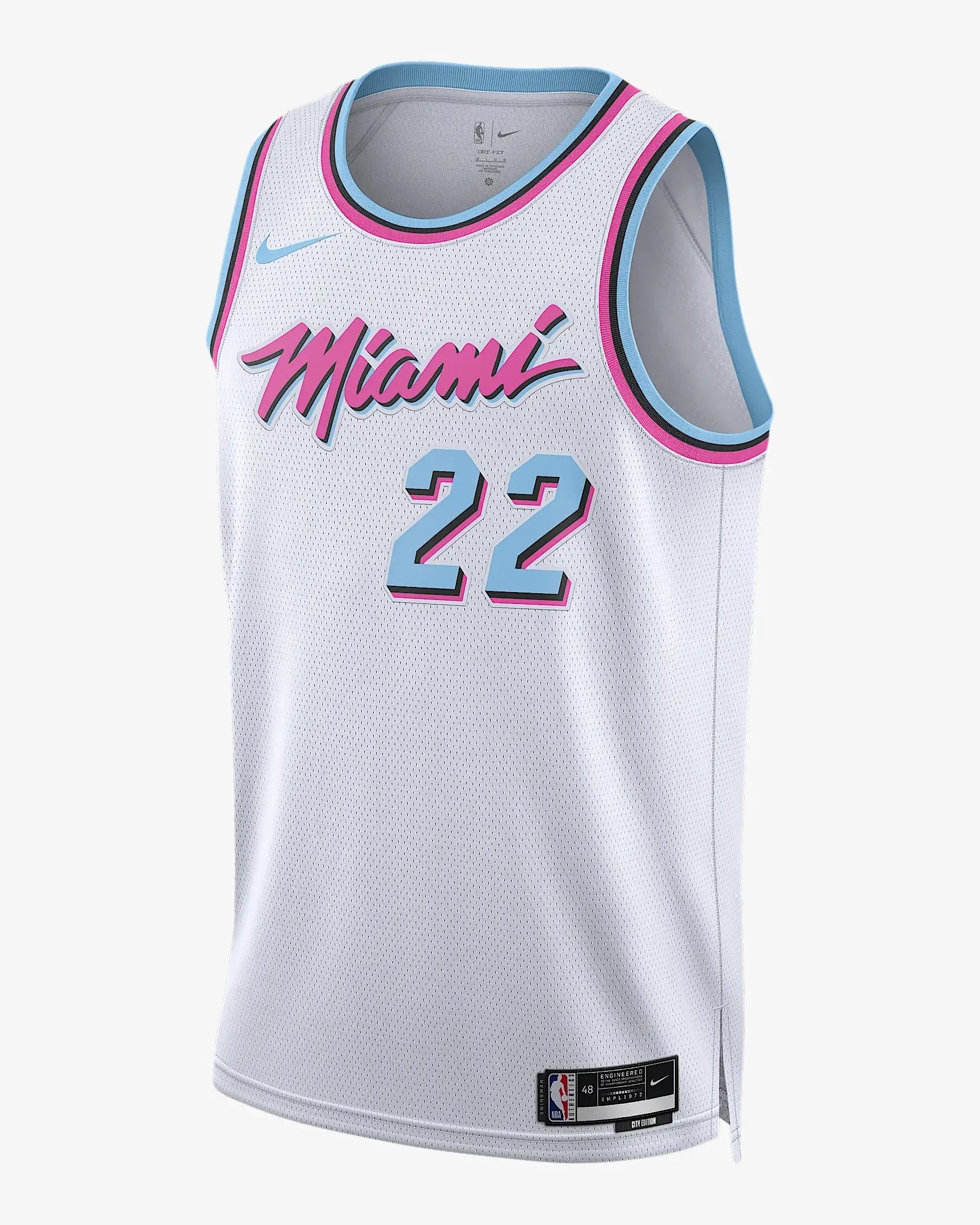 Regata Miami Heat Swingman Association Edition 24/25 Branca - DS Sports - Artigos Esportivos
