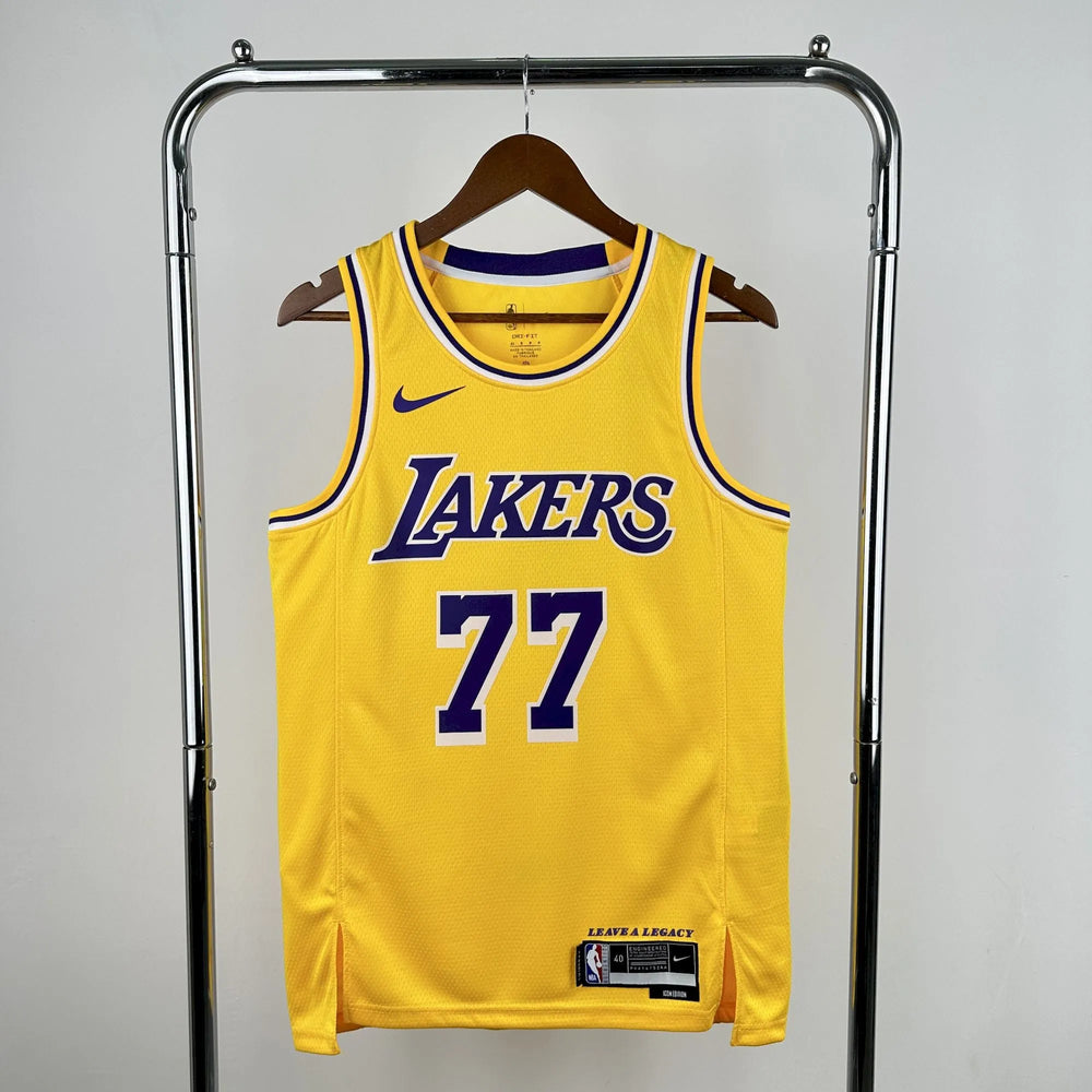 Regata Los Angeles Lakers Swingman Icon Edition 24/25 Amarela Masculina Nike