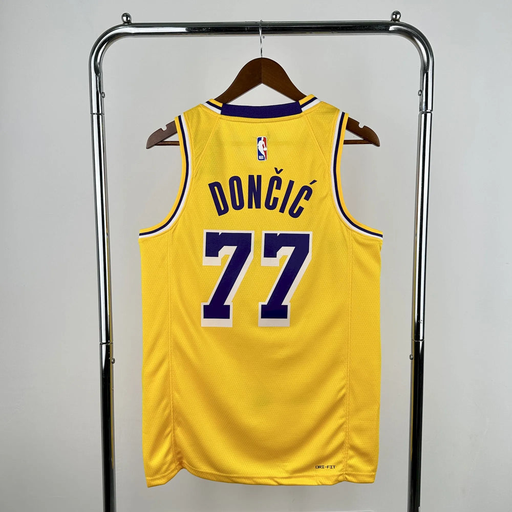 Regata Los Angeles Lakers Swingman Icon Edition 24/25 Amarela Masculina Nike