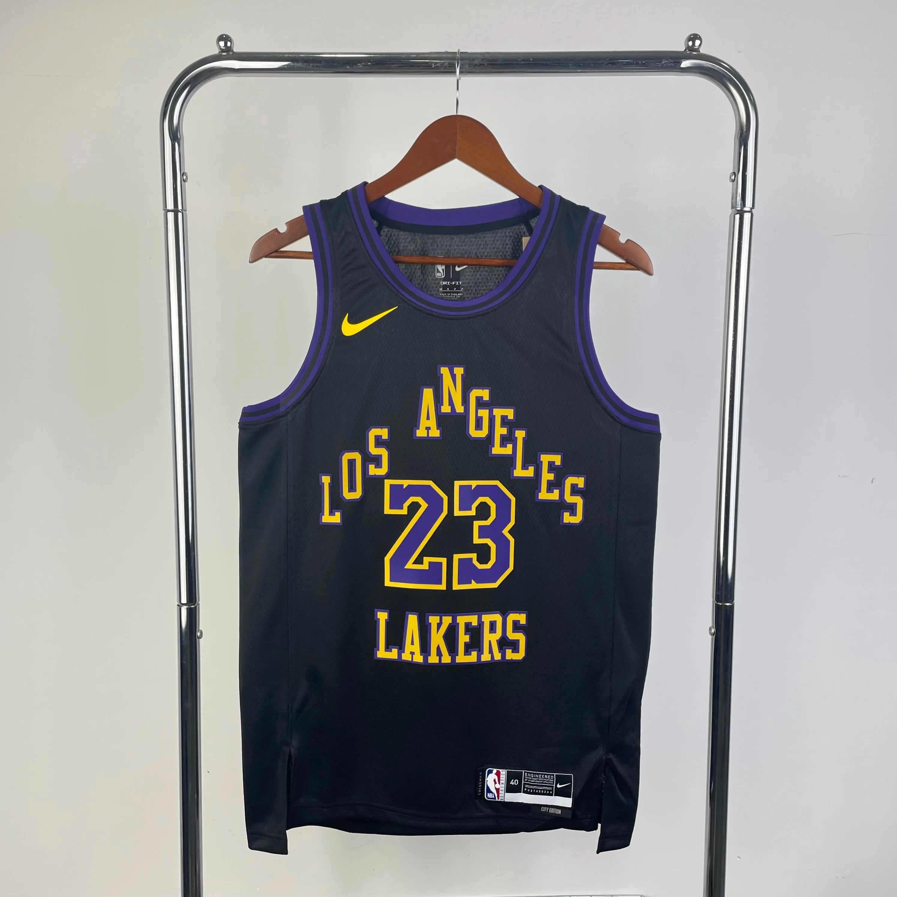 Regata Los Angeles Lakers Swingman City Edition 23/24 Preta