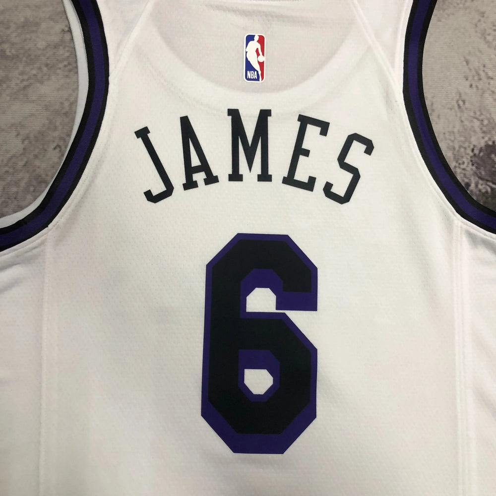 Regata Los Angeles Lakers Swingman City Edition 22/23 Branca Nike