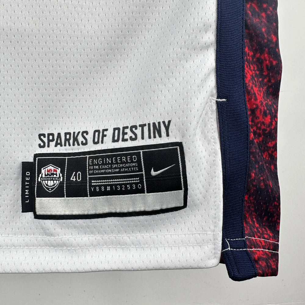 Regata Seleção Estados Unidos Olimpíadas 2024 Branca Nike