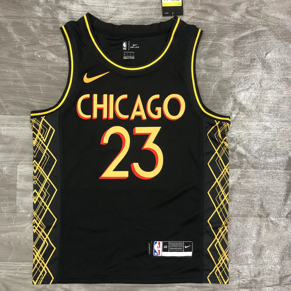 Regata Chicago Bulls Swingman City Edition 2020/2021 Preta Nike