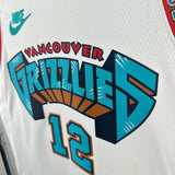 Regata Memphis Grizzlies Swingman Classic Edition 24/25 Branca - DS Sports - Artigos Esportivos
