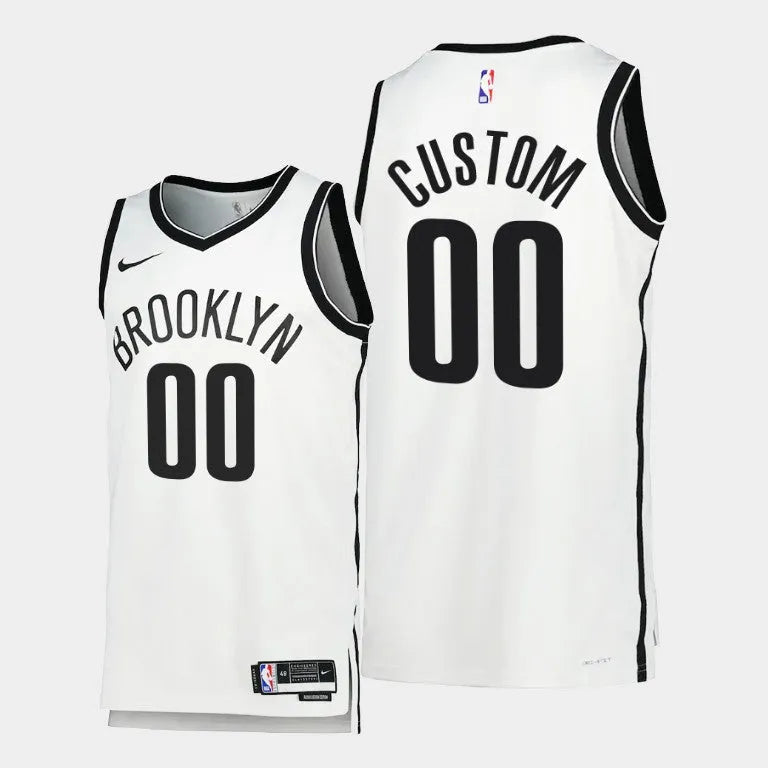 Regata Brooklyn Nets Swingman Association Edition 23/24 Branca Masculina Nike