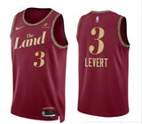 Regata Cleveland Cavaliers Swingman City Edition 23/24 Vermelha Masculina