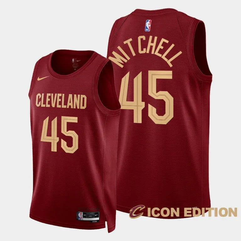 Regata Cleveland Cavaliers Swingman Icon Edition 23/24 Vermelha Masculina Nike
