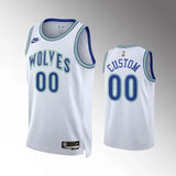 Regata Minnesota Timberwolves Swingman Classic Edition 23/24 Branca Masculina