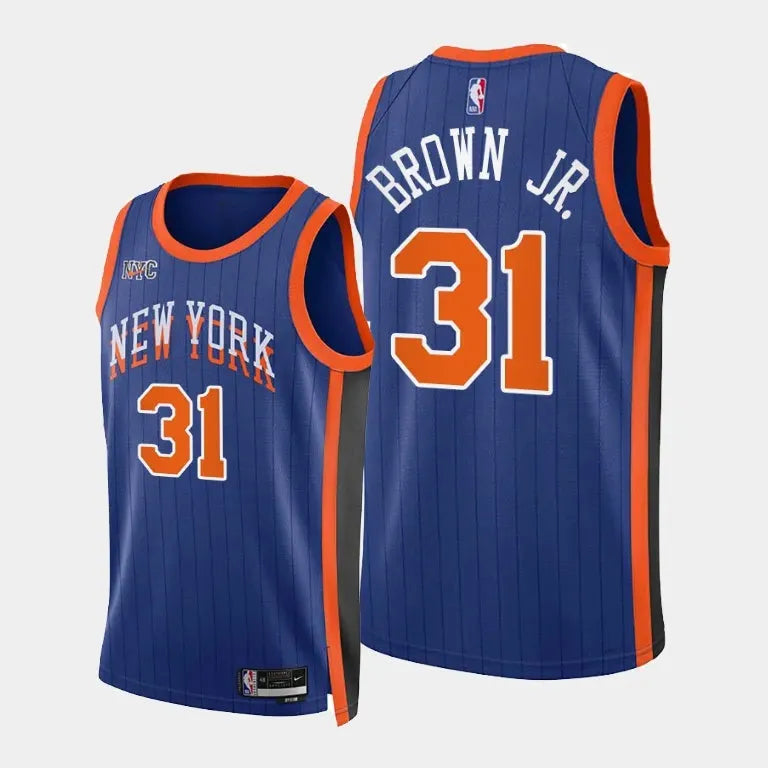 Regata New York Knicks Swingman City Edition 23/24 Azul Masculina Nike