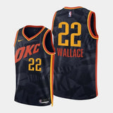 Regata Oklahoma City Thunder Swingman City Edition 23/24 Azul Masculina