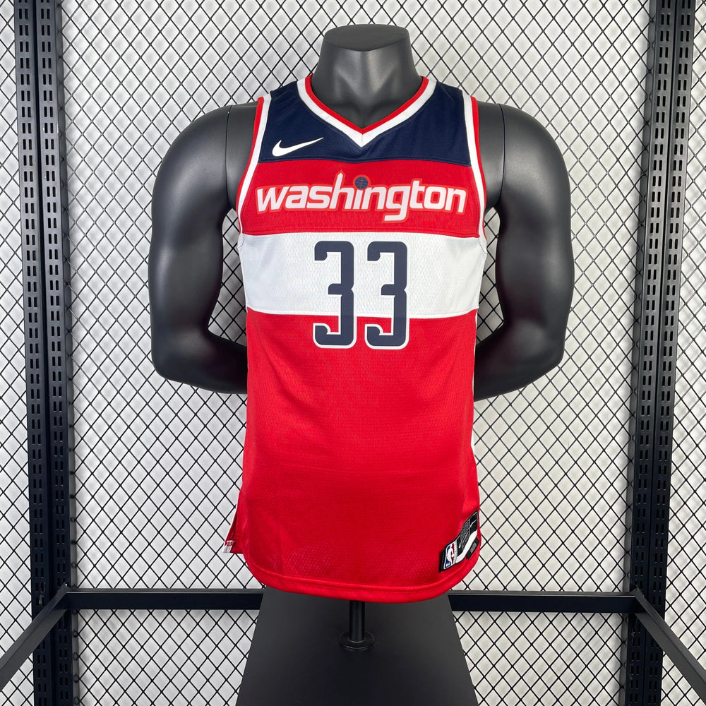 Regata Washington Wizards Swingman Icon Edition 23/24 Vermelha Masculina Nike
