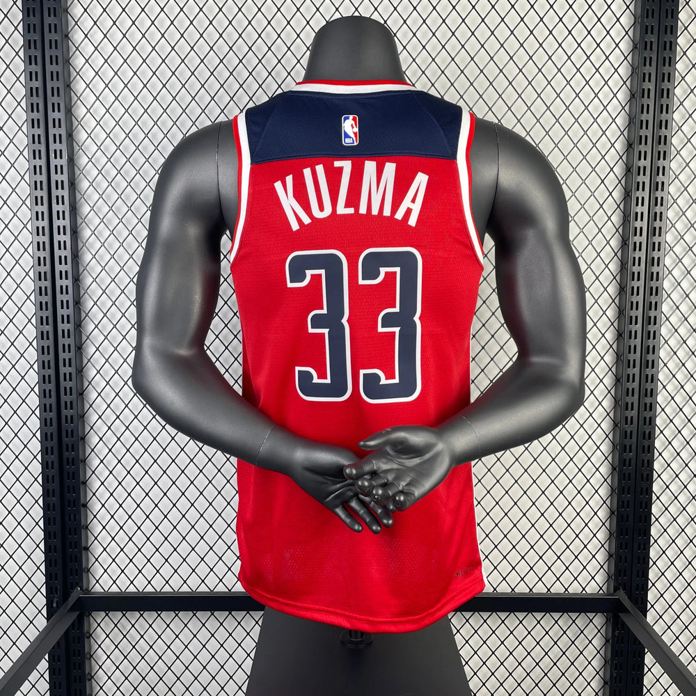 Regata Washington Wizards Swingman Icon Edition 23/24 Vermelha Masculina Nike