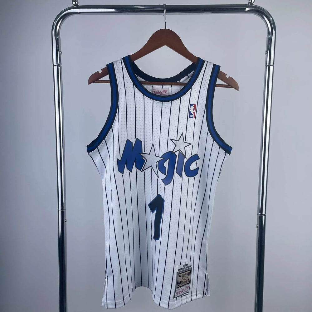 Regata Orlando Magic Mitchell & Ness Retrô 1993/1994 Branca Nike