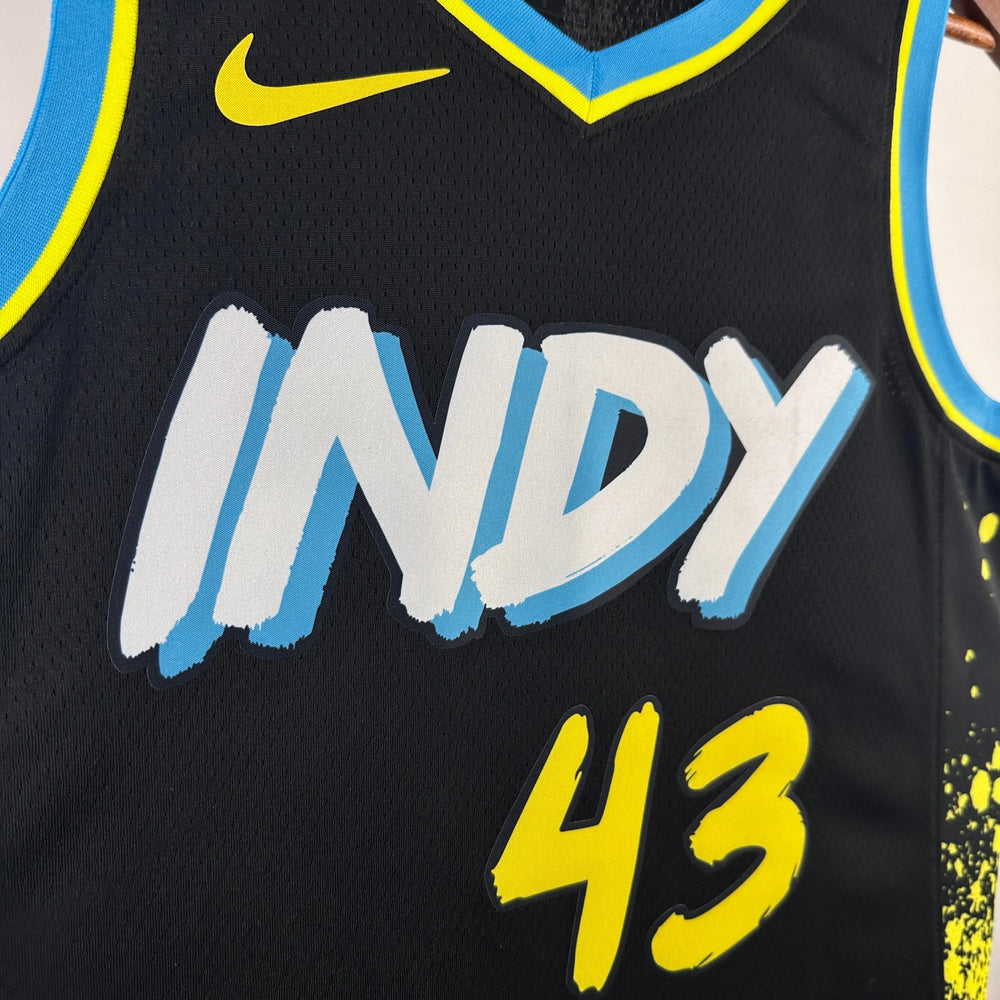 Regata Indiana Pacers Swingman City Edition 23/24 Preta Nike