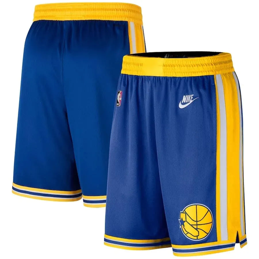 Short NBA Golden State Warriors Classic Edition 22/23 Azul Masculino Nike