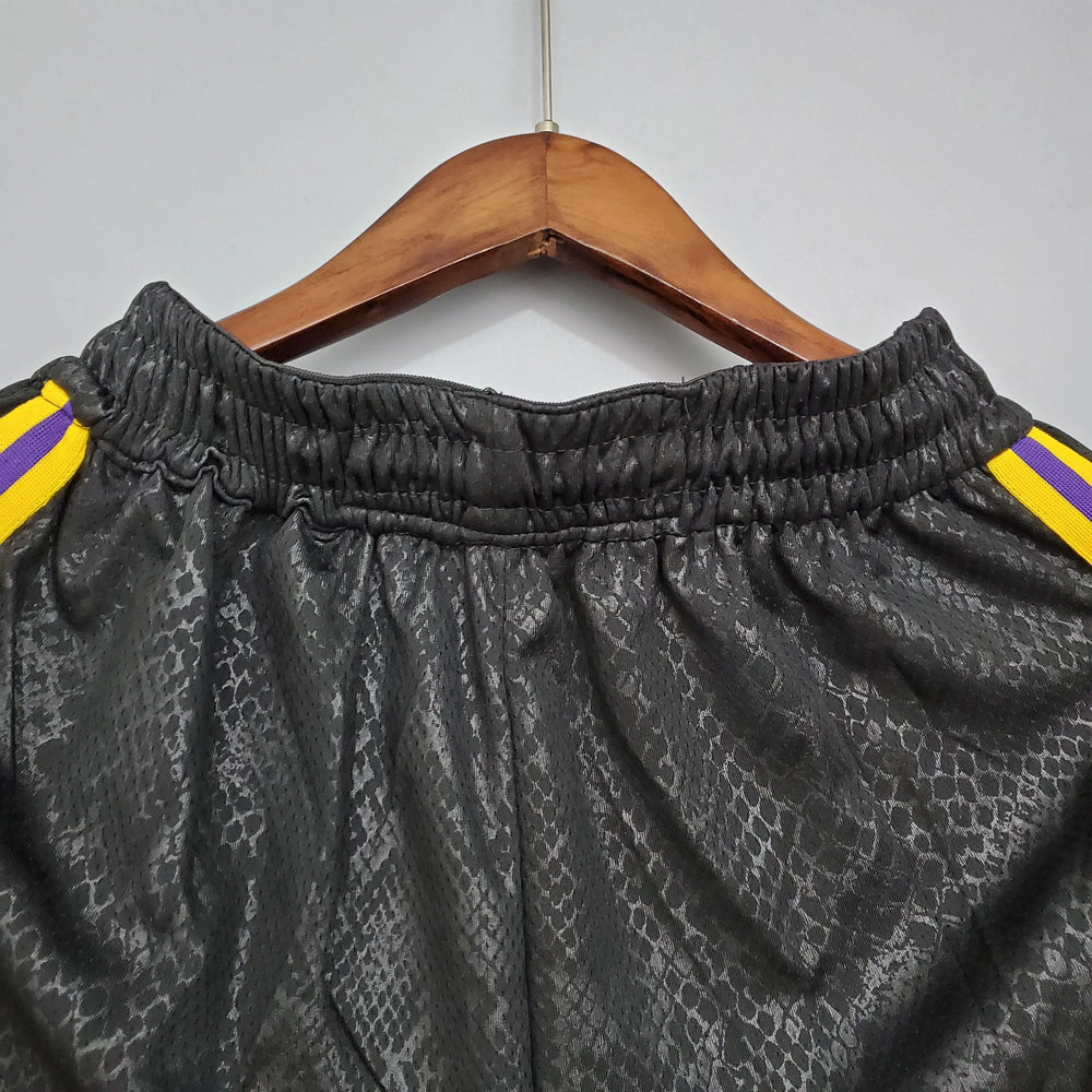 Short NBA Los Angeles Lakers Black Mamba 20/21 Preto Masculino