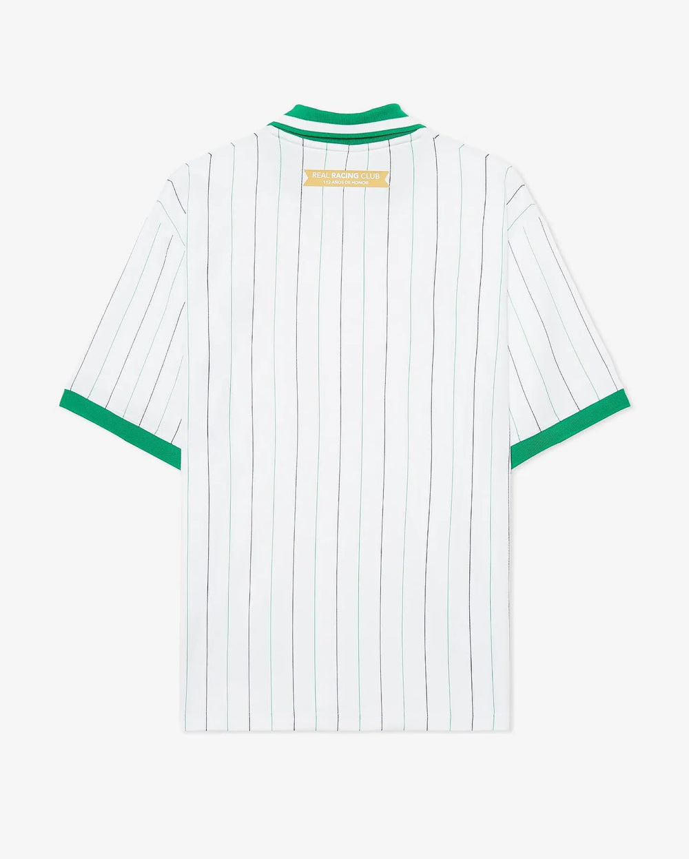 Camisa Real Racing Club de Santander 112 Anos Branca Masculina Pompeii