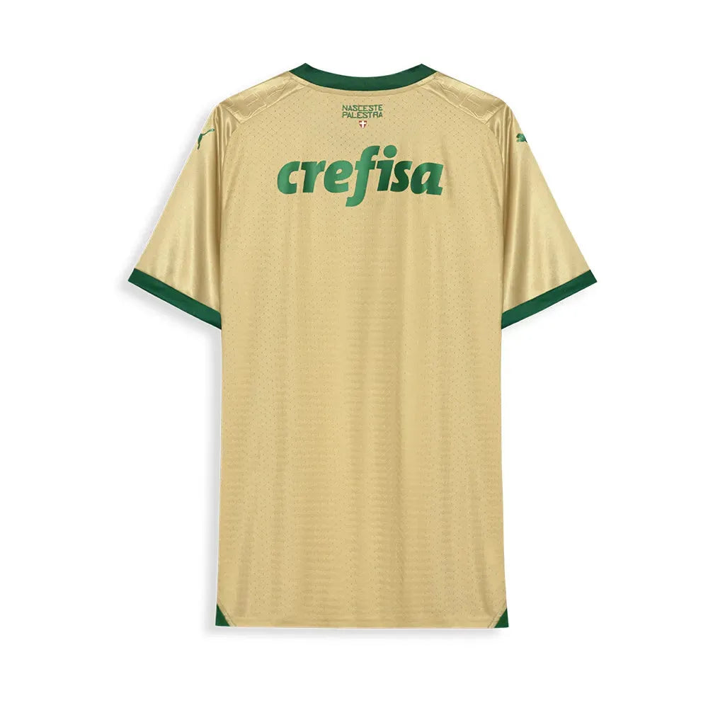 Camisa Palmeiras III 24/25 Dourada Masculina Puma