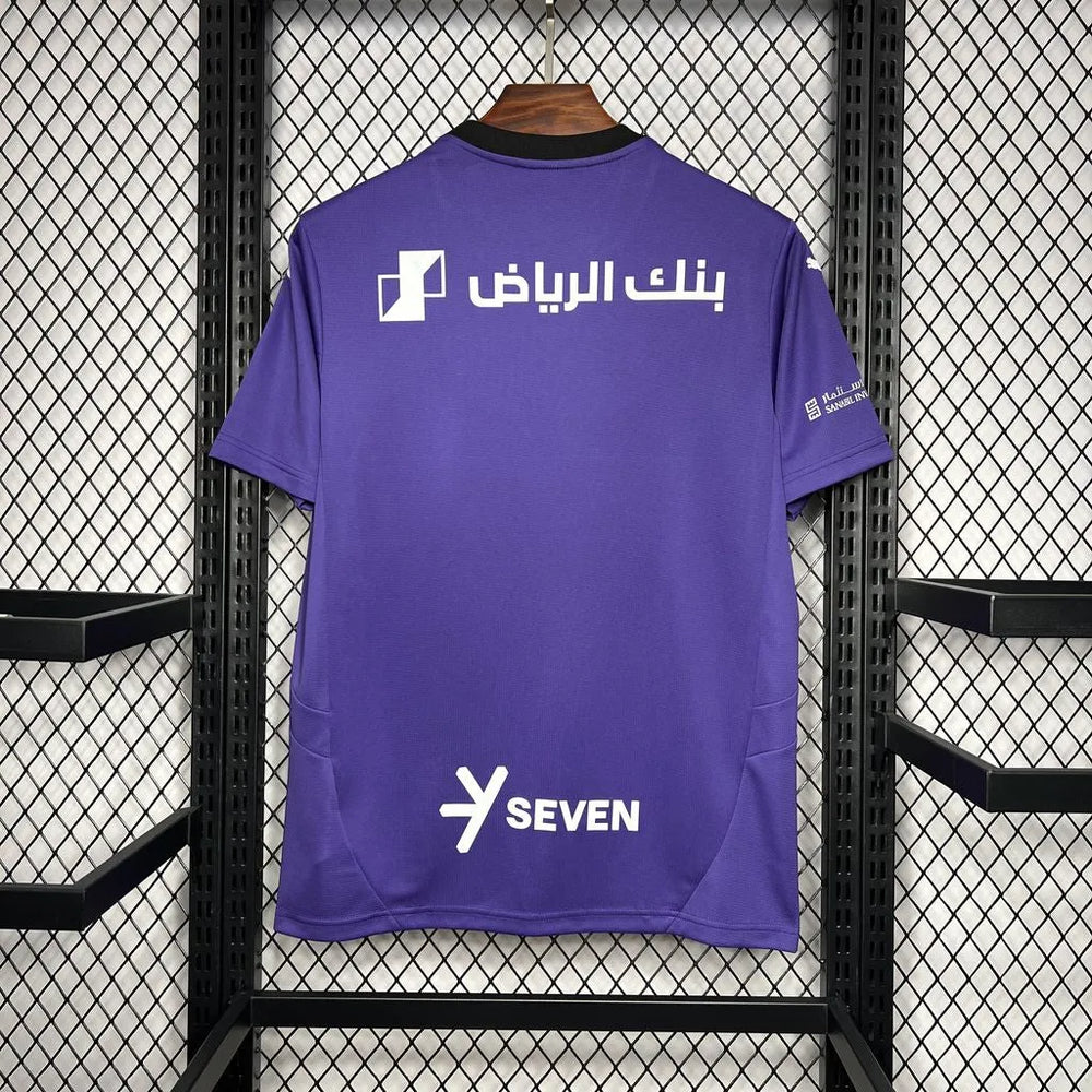 Camisa Al Hilal III 24/25 Violeta Masculina Puma