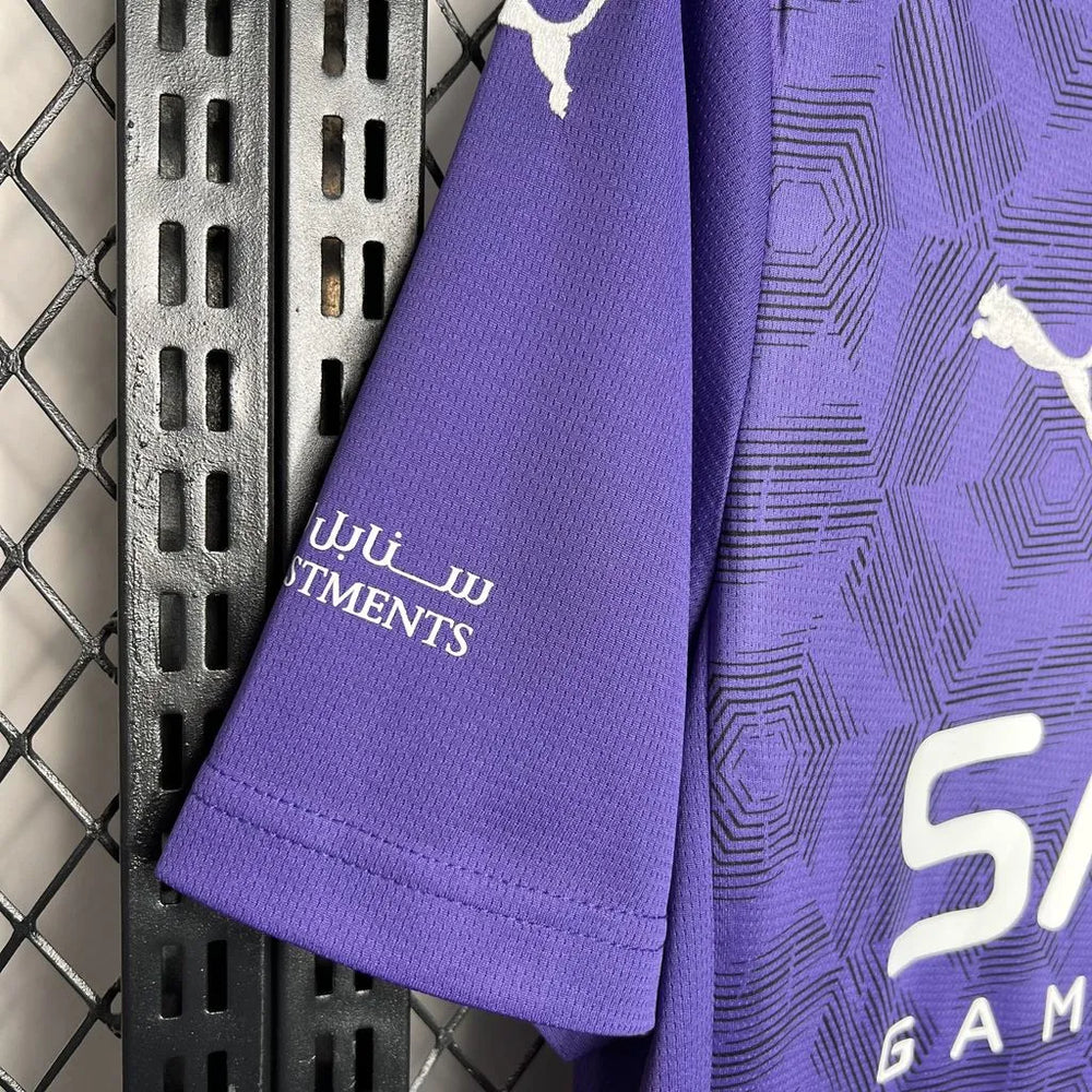 Camisa Al Hilal III 24/25 Violeta Masculina Puma
