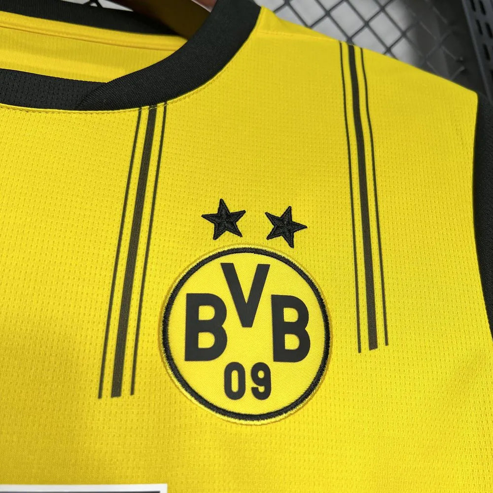 Camisa Borussia Dortmund I 24/25 Amarela Masculina Puma
