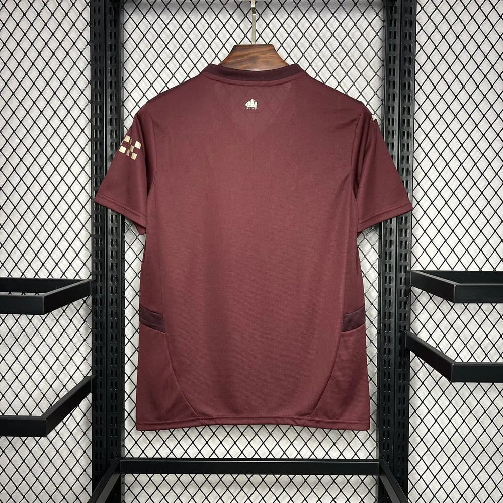 Camisa Manchester City III 24/25 Bordô Masculina Puma