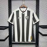 Camisa Botafogo I 24/25 Preta e Branca Masculina