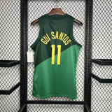 Regata Seleção Brasileira de Basquete 23/24 Verde Masculina