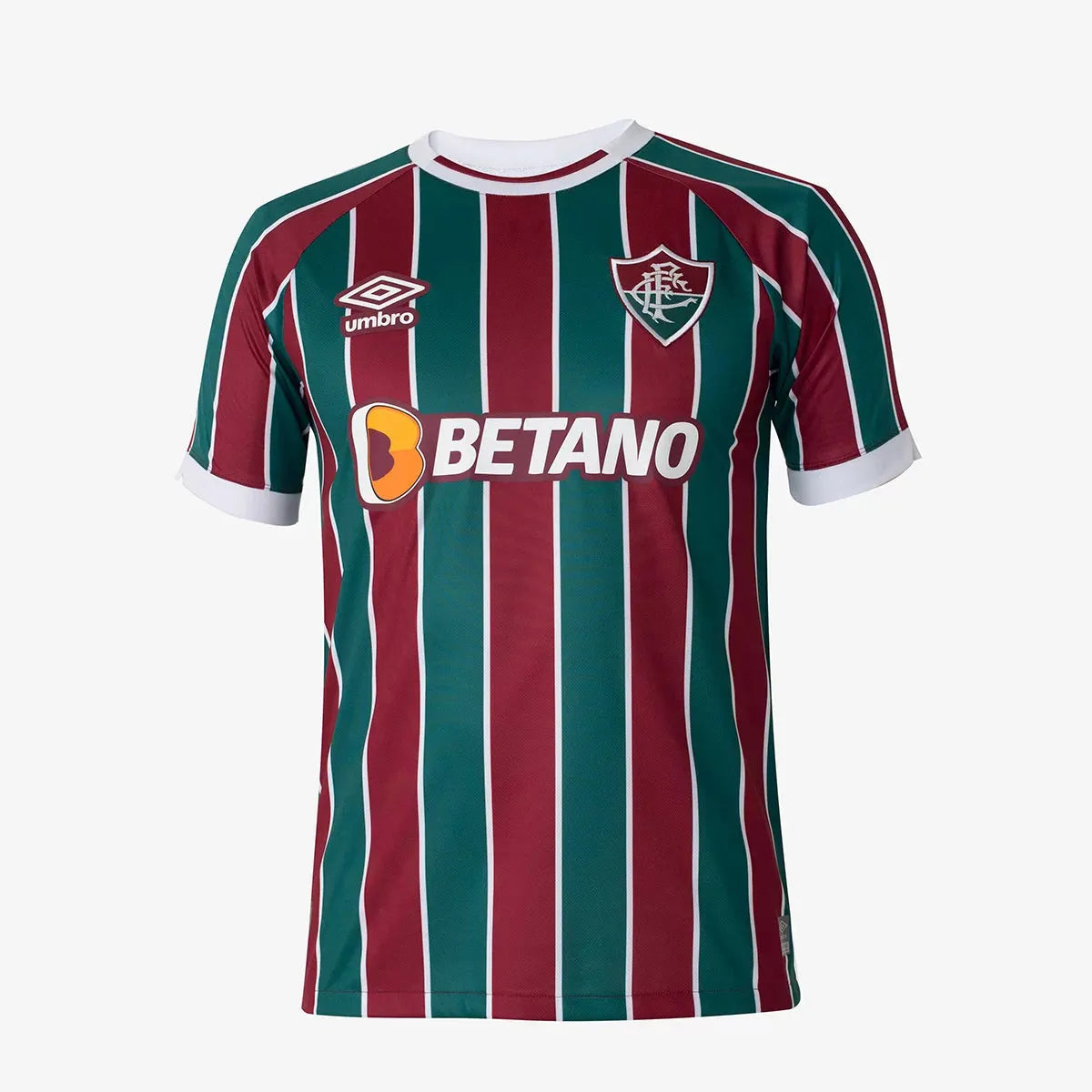 Camisa Fluminense I 23/24 Vermelha e Verde Masculina