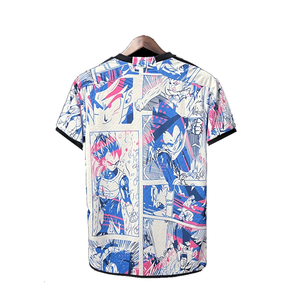Camisa Seleção Japão Edição Especial Dragon Ball Branca Masculina Adidas