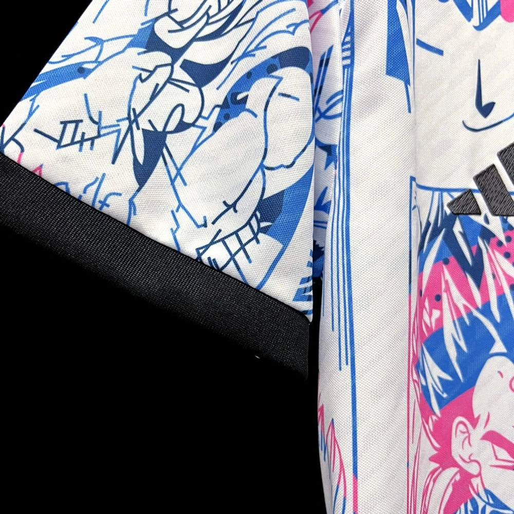 Camisa Seleção Japão Edição Especial Dragon Ball Branca Masculina Adidas