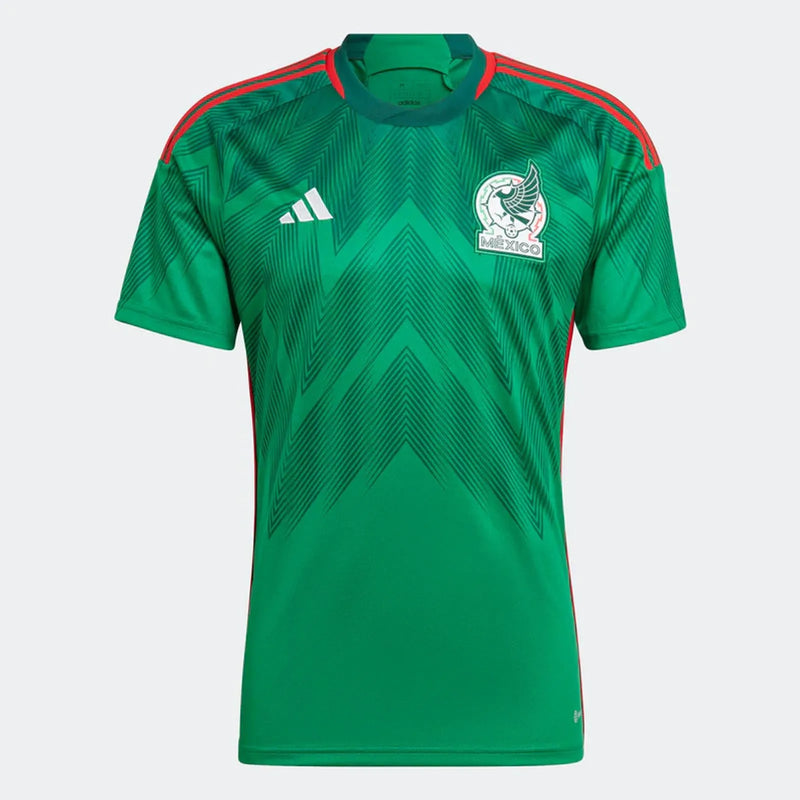 Camisa Seleção México I Copa do Mundo 2022 Verde Masculina