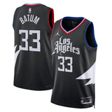 Regata Los Angeles Clippers Swingman Statement Edition 22/23 Preta Masculina