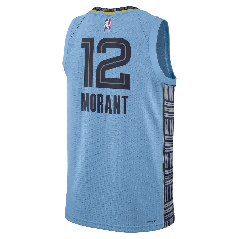 Regata Memphis Grizzlies Swingman Statement Edition 22/23 Azul Masculina Jordan
